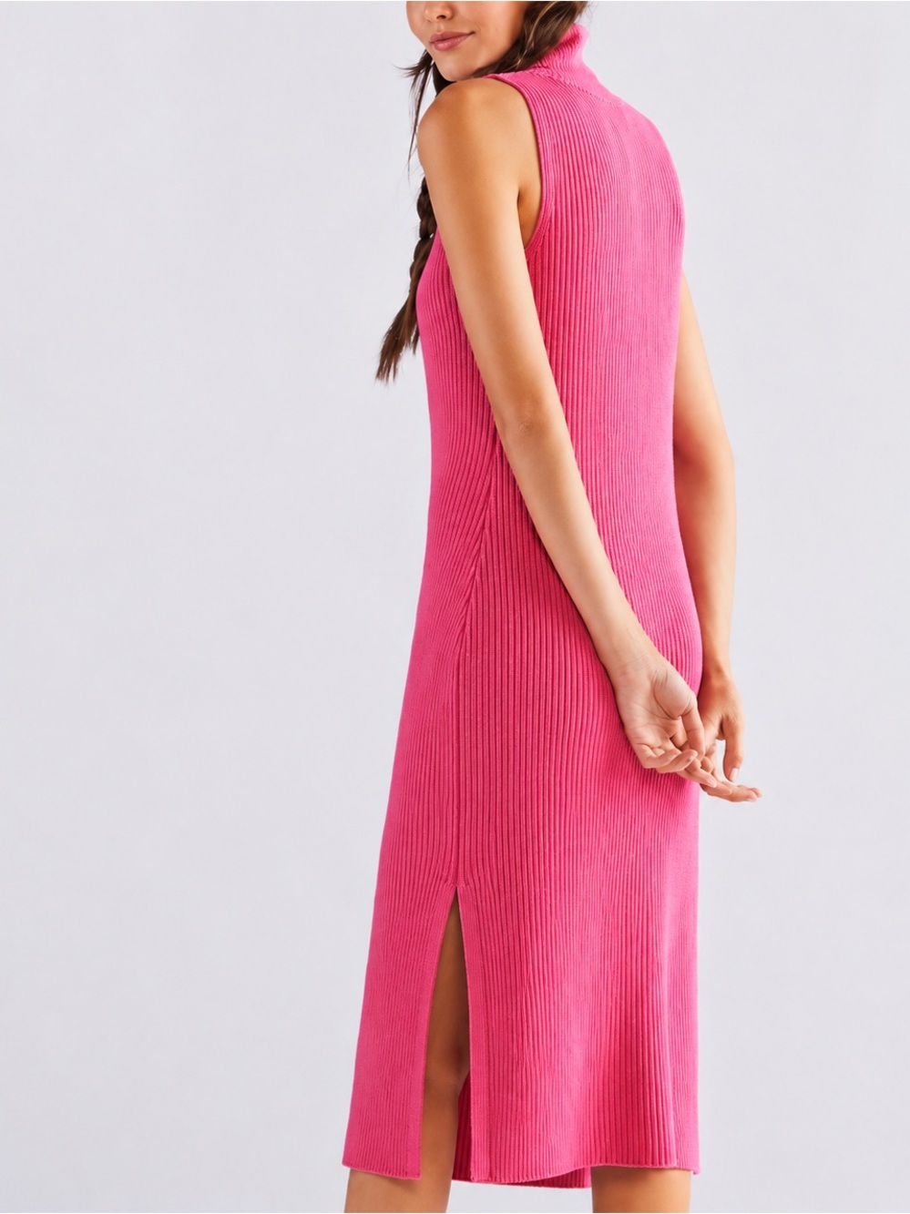 Daily Practice by Anthropologie Slim Knit Midi Dress Size Small